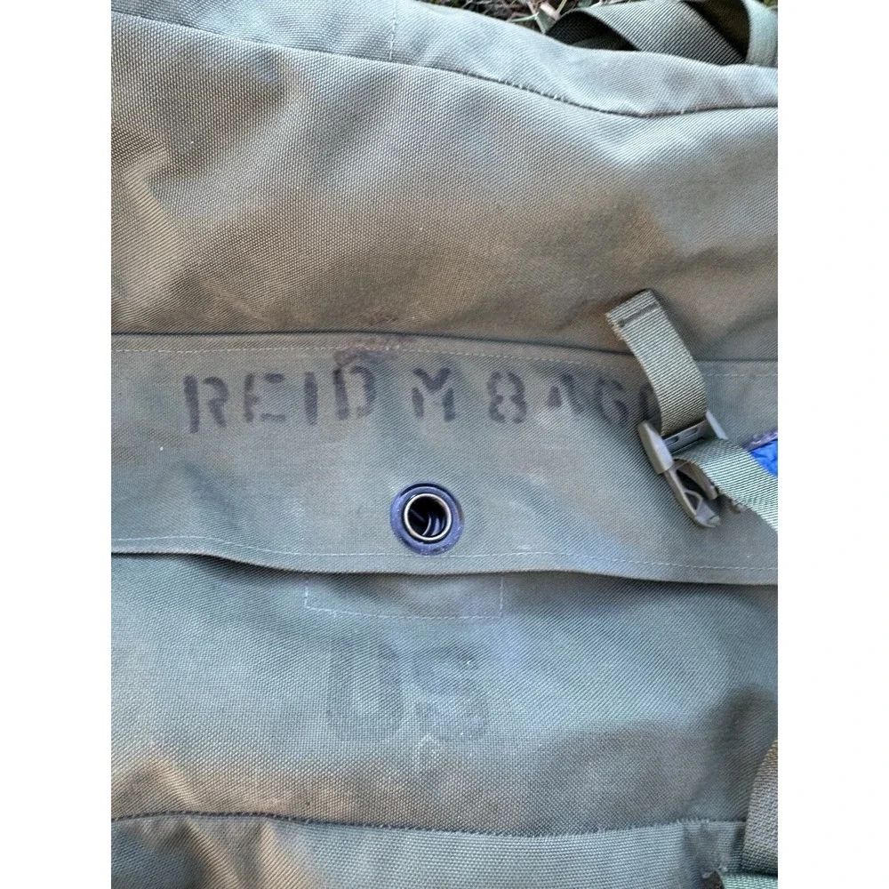 US Military IMPROVED Duffel Bag‎ ZIPPERED Duffle Bag USGI 8465-01-604-6541 USED